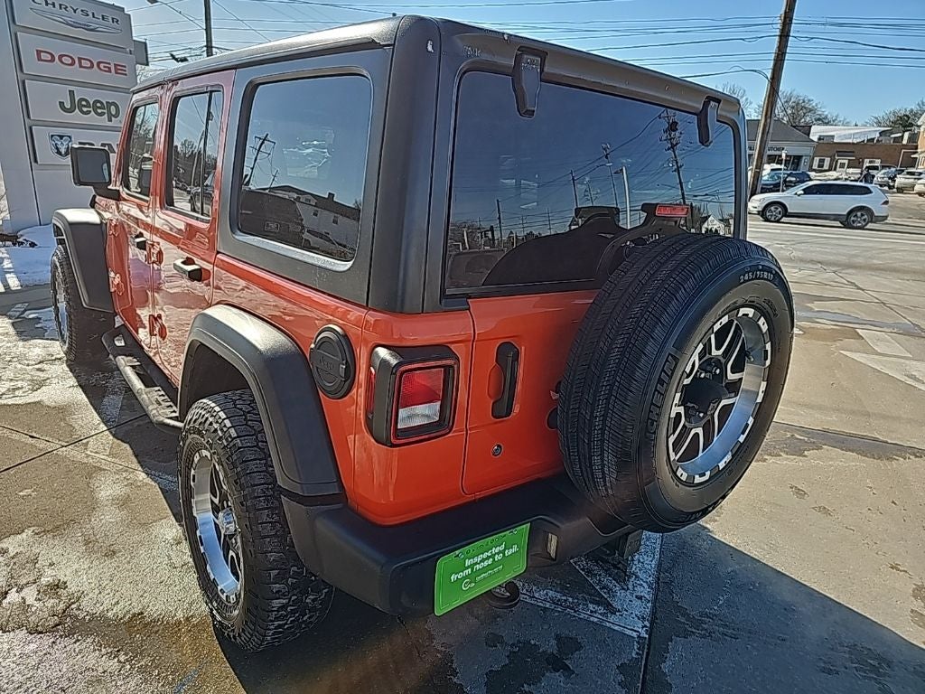 2018 Jeep Wrangler Unlimited Sport 4x4