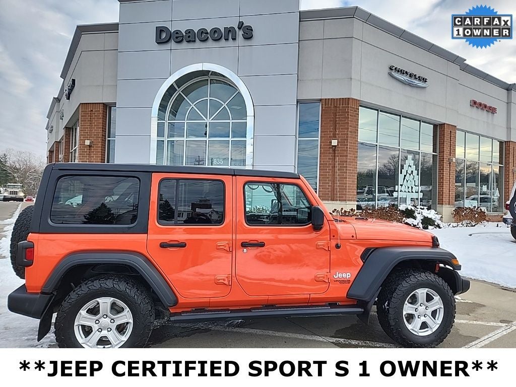 2020 Jeep Wrangler Unlimited Sport S 4x4