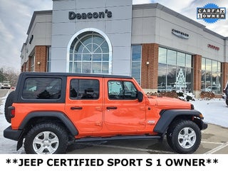2020 Jeep Wrangler Unlimited Sport S 4X4