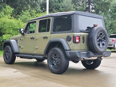 2026 Jeep Wrangler WRANGLER 4-DOOR SPORT