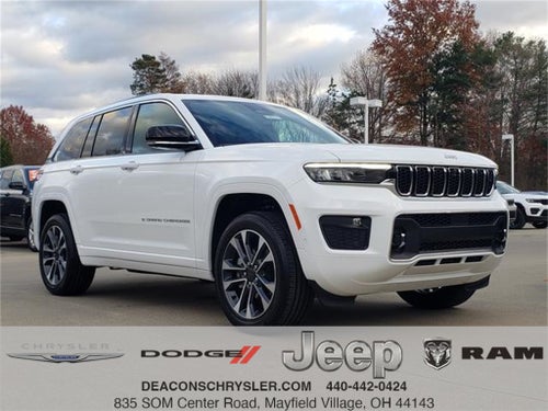 2025 Jeep Grand Cherokee GRAND CHEROKEE OVERLAND 4X4