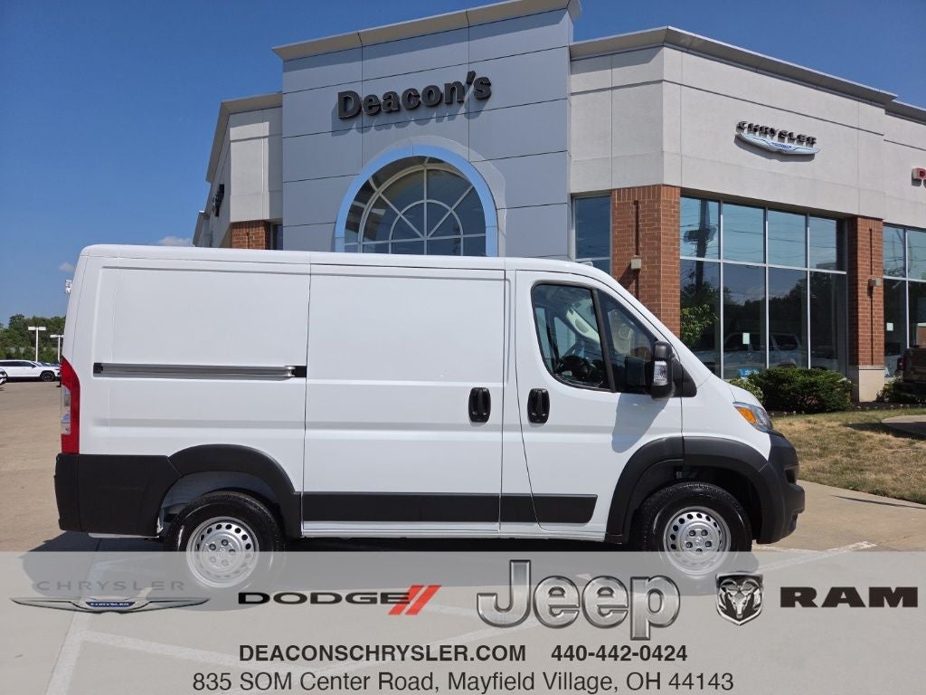 2025 RAM ProMaster 1500 Cargo Van Tradesman Low Roof 118' WB w/Pass Seat